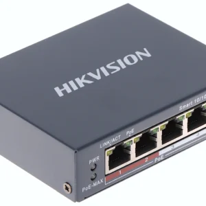 Hikvision DS-3E1105P-EI 4 Port Fast Ethernet Smart POE Switch - Image 3