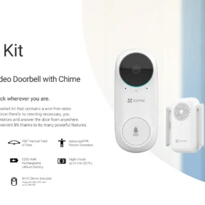 Ezviz CS-DB2C Kit Wire-Free Video Doorbell with Chime - Image 3