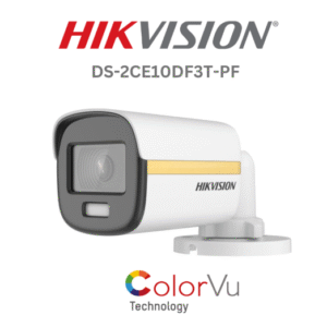 Hikvision DS-2CE10DF3T-PF (3.6mm) 2 MP ColorVu Fixed Mini Bullet Camera - Image 1