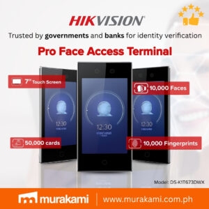 Hikvision DS-K1T673DWX Pro Face Access Terminal