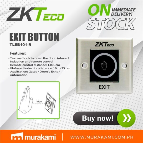 ZKTeco TLEB101-R Exit BUTTON