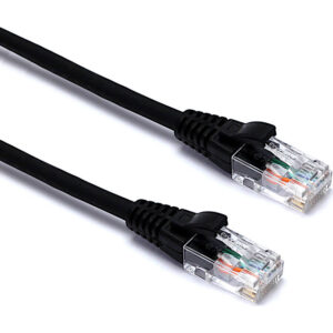 OCS	CAT6 PATCH CORD Black (1m) - Image 3