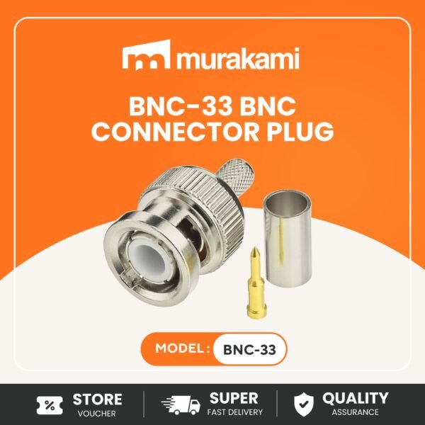 Installation Essential (BNC-33 BNC Connector Plug)