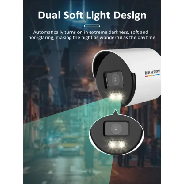 Hikvision	DS-2CD1047G2-LUF (4mm) 4MP ColorVu MD 2.0 Fixed Bullet Network Camera
