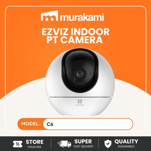 EZVIZ C6 Indoor PT Camera Ultimate 1080P Smart AI Auto-Tracking Security Camera