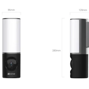 EZVIZ LC3 Smart Security Wall-Light Camera - Image 3