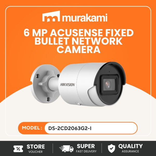 Hikvision (DS-2CD2063G2-I) 4MM for Best 6MP AcuSense IP Bullet Camera