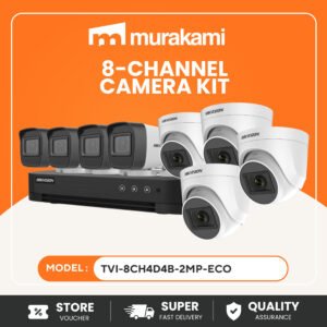 Best (TVI-8CH4D4B-2MP-Eco) CCTV Kit 8CH DVR 2MP HD 4 Camera Security System