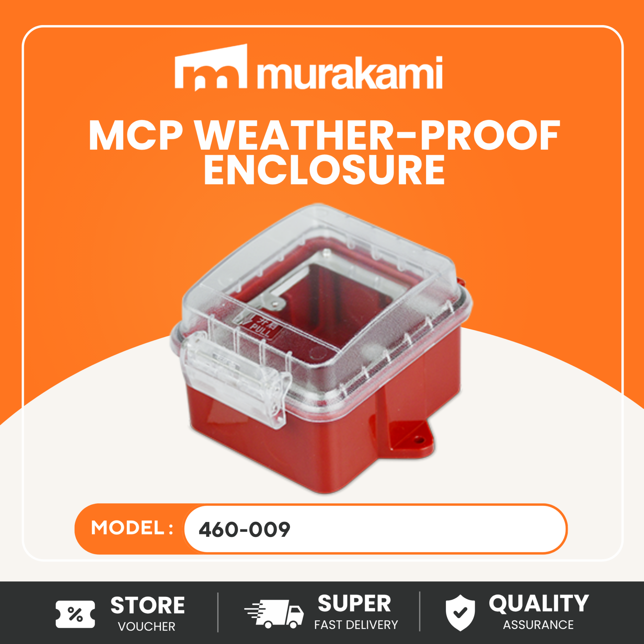 Mcp Wetherproof Fire Alarm (460-009) - Murakami