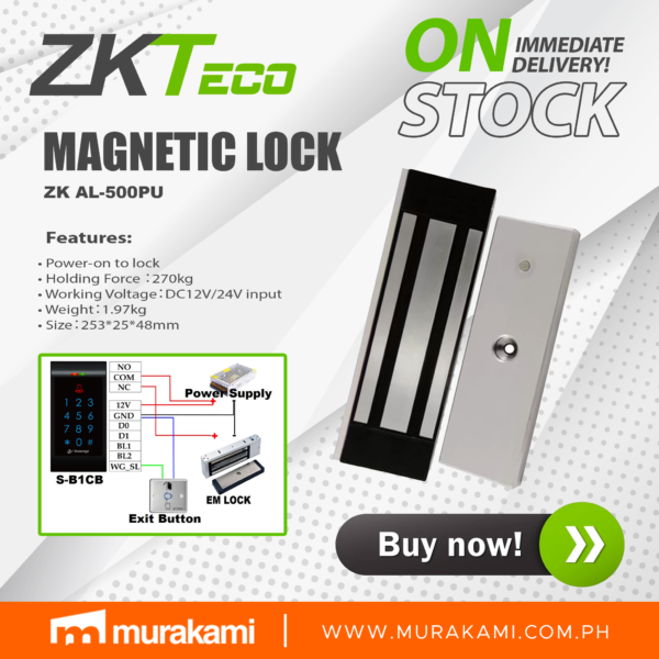 ZKTeco ZK AL-500PU Electromagnetic locks