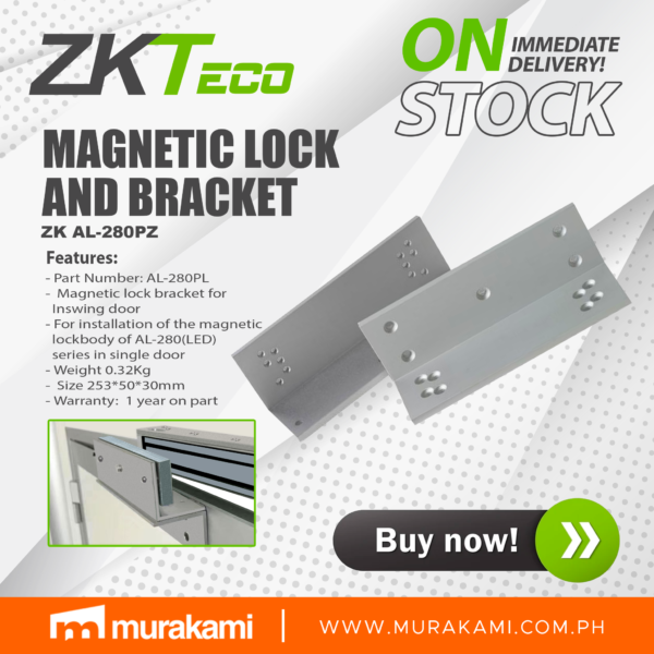 ZKTeco ZK AL-280PZ Brackets for electromagnetic locks