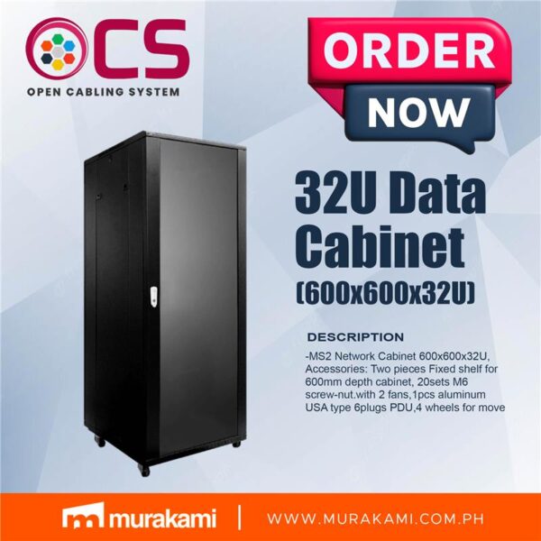 OCS	32u Data Cabinet (600x600x32U)