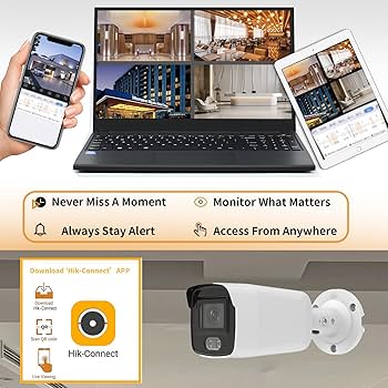 Hikvision	DS-2CD2047G2-LU (C) (2.8mm) 4 MP ColorVu Fixed Mini Bullet Network Camera