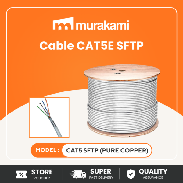 Cables (CAT5 SFTP) (Pure Copper)