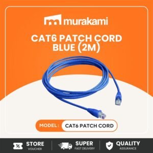 Installation Essential (CAT6 PATCH CORD BLUE) (2m)