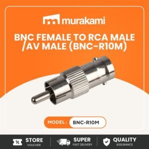 Installation Essential (BNC FEMALE TO RCA MALE /AV MALE) (BNC-R10M)