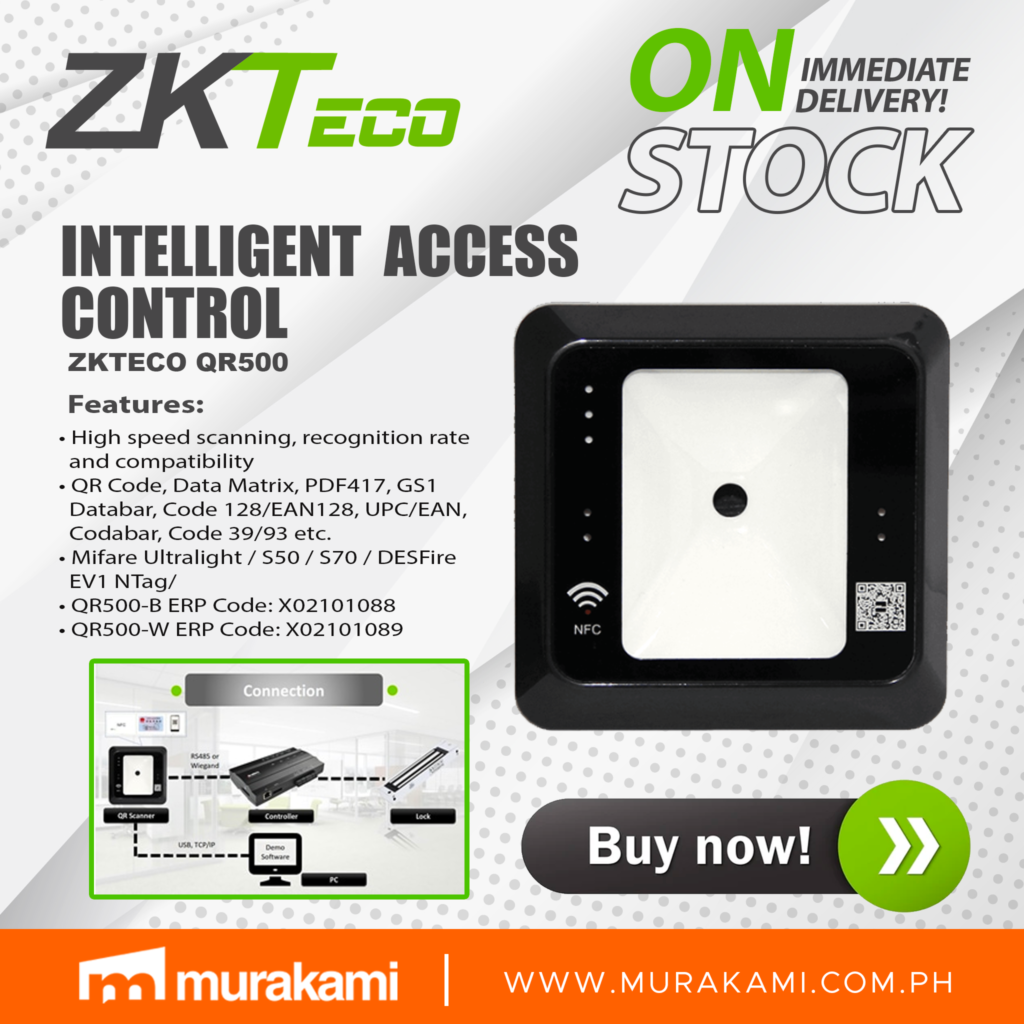 ZKTeco ZK QR500 New generation of intelligent access control card ...