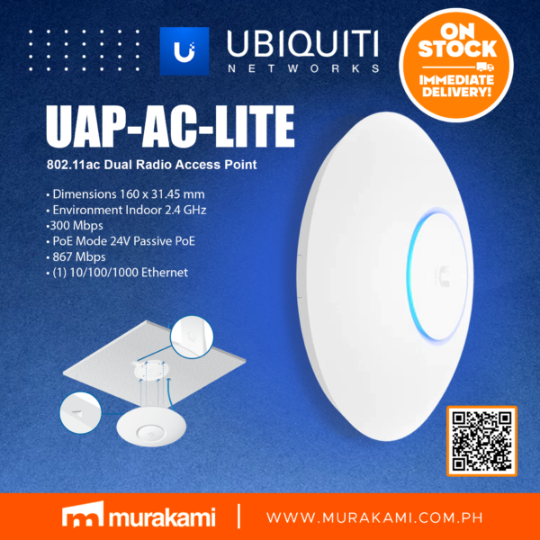 Ubiquiti UAP-AC-LITE 802.11ac Dual Radio Access Point