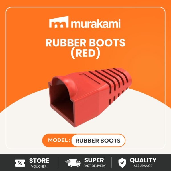 Installation Essential Rubber Boots (Red)