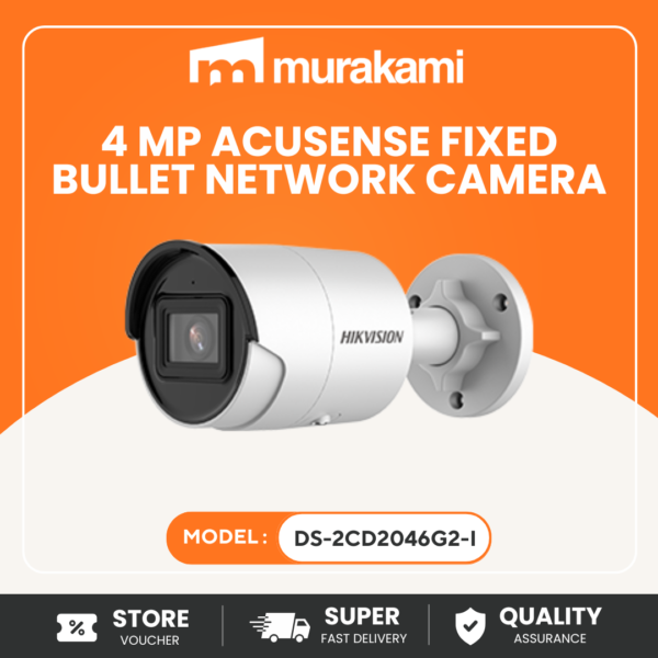 IP Camera 4MP AcuSense (DS-2CD2046G2-I)