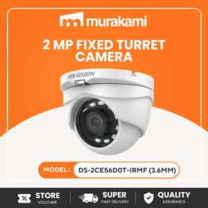 Eco and Entry Level TVI (Analog) Camera   (DS-2CE56D0T-IRMF) (3.6mm)