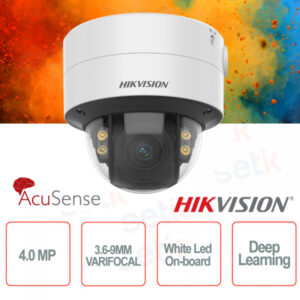 Hikvision	DS-2CD2747G2-LZS (C) (3.6-9mm) 4 MP ColorVu Motorized Varifocal Dome Network Camera