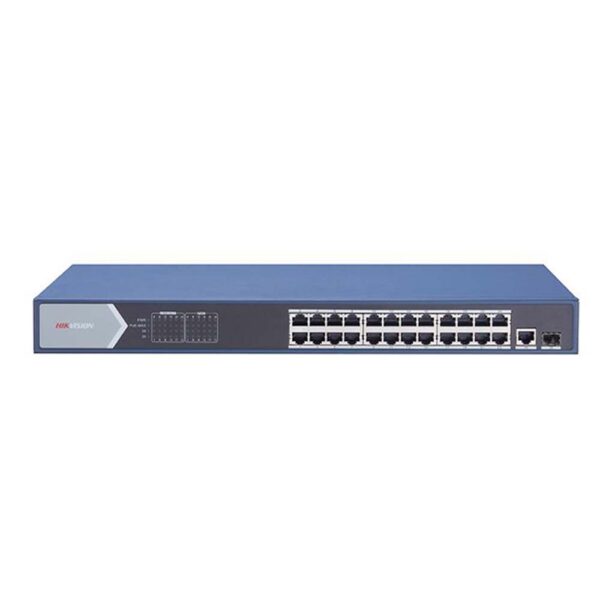 Hikvision	DS-3E0526P-E/M 24 Port Gigabit Unmanaged POE Switch - Image 2