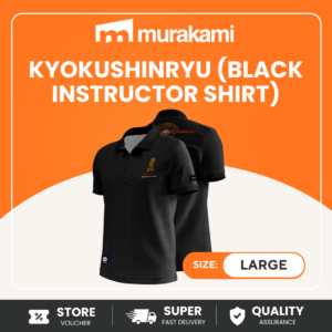 KyokushinRyu (Black Ikak Polo Shirt)