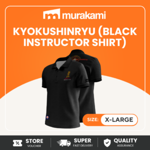 KyokushinRyu (Black Ikak Polo Shirt)