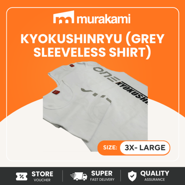 KyokushinRyu (Grey Sleeveless Shirt)