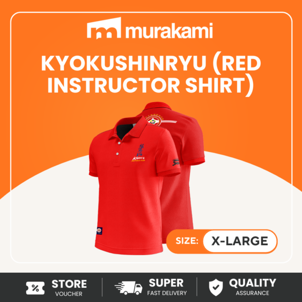 KyokoshiRyu (Red Ikak Polo Shirt)