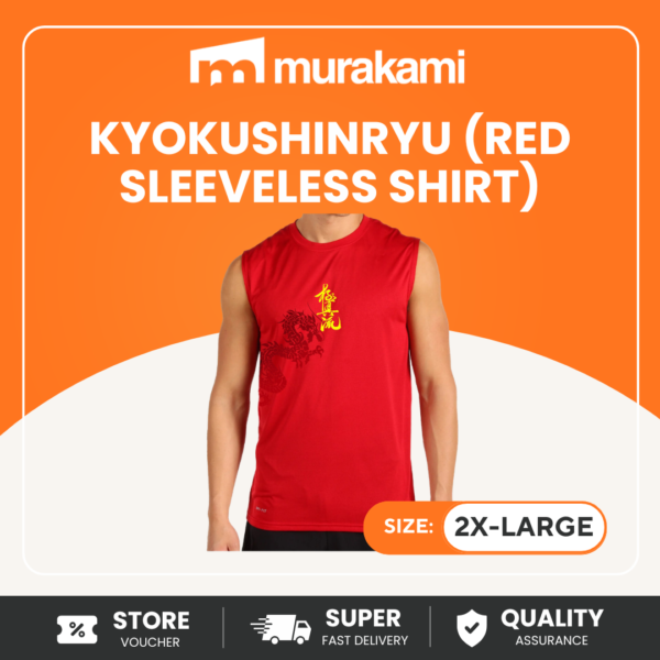 KyokushinRyu (Red Sleeveless Shirt)