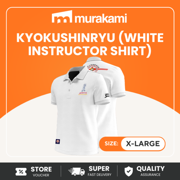 KyokushinRyu (White IKak Polo Shirt)