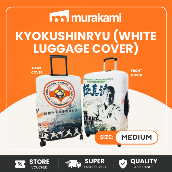 KyokushinRyu (White Luggage Cover)