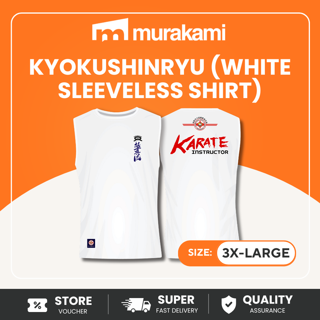KyokushinRyu (White Sleeveless Shirt)