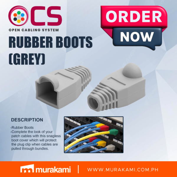 OCS	Rubber Boots (Grey) Installation Essential