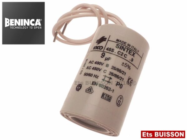 Beninca Capacitor 9MF