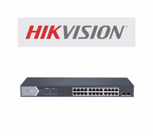 Hikvision	DS-3E0528HP-E 24 Port Gigabit Unmanaged POE Switch