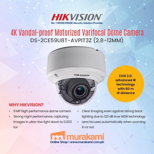 Hikvision DS-2CE59U8T-AVPIT3Z (2.8-12MM)