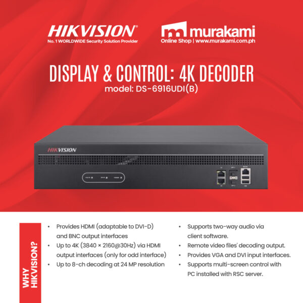 Hikvision DS-6916UDI(B)