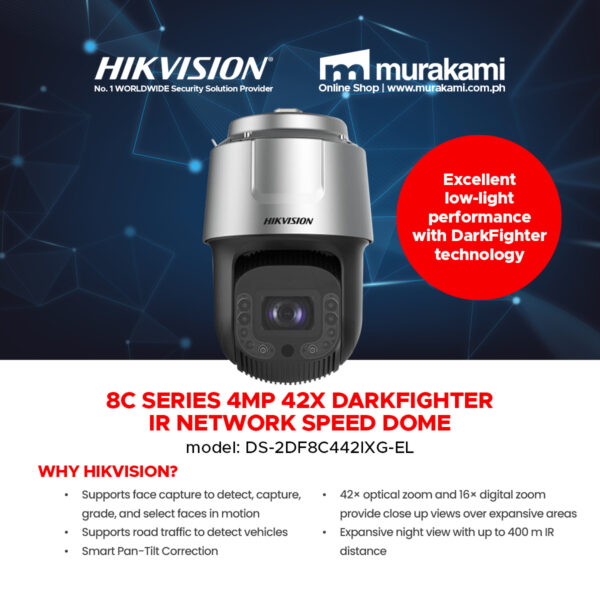 Hikvision	DS-2DF8C442IXG-EL