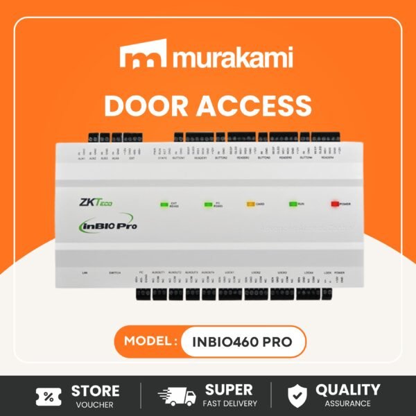 ZKTeco (inBio460 Pro) for Amazing Multi-Door Access Control Panel with RFID & Fingerprint Support