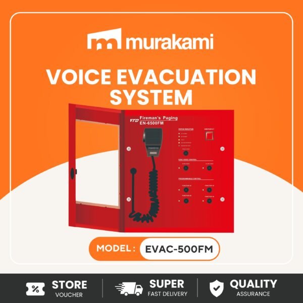 EN54 (EVAC-500FM) for Bettre Voice Evacuation System and Loudspeakers