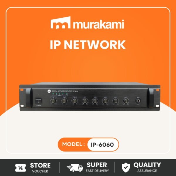 IP Network Audio System (IP-6060) for Better High Definition IP CCTV Camera with Night Vision