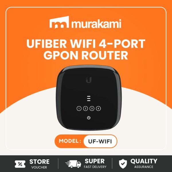 Ubiquiti (UF-WIFI) Fiber Broadband ONU with 802.11n Wi-Fi