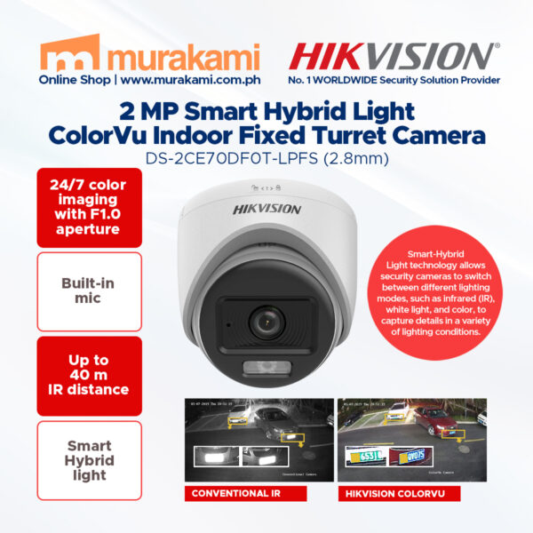 Hikvision	DS-2CE70DF0T-LPFS (2.8mm)