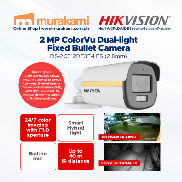 Hikvision	DS-2CE12DF3T-LFS (2.8mm) - Image 2