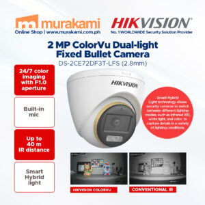 Hikvision	DS-2CE72DF3T-LFS (2.8mm) - Image 2