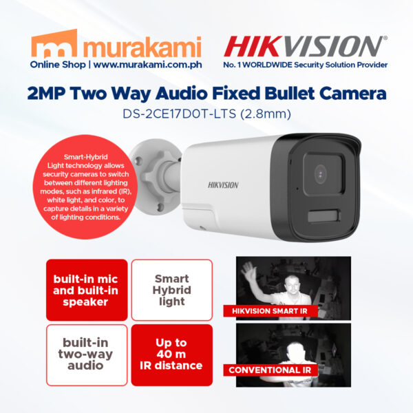 Hikvision	DS-2CE17D0T-LTS (2.8mm) - Image 2
