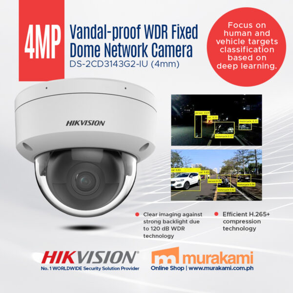 2511HIK5 Hikvision DS-2CD3143G2-IU (4mm)
